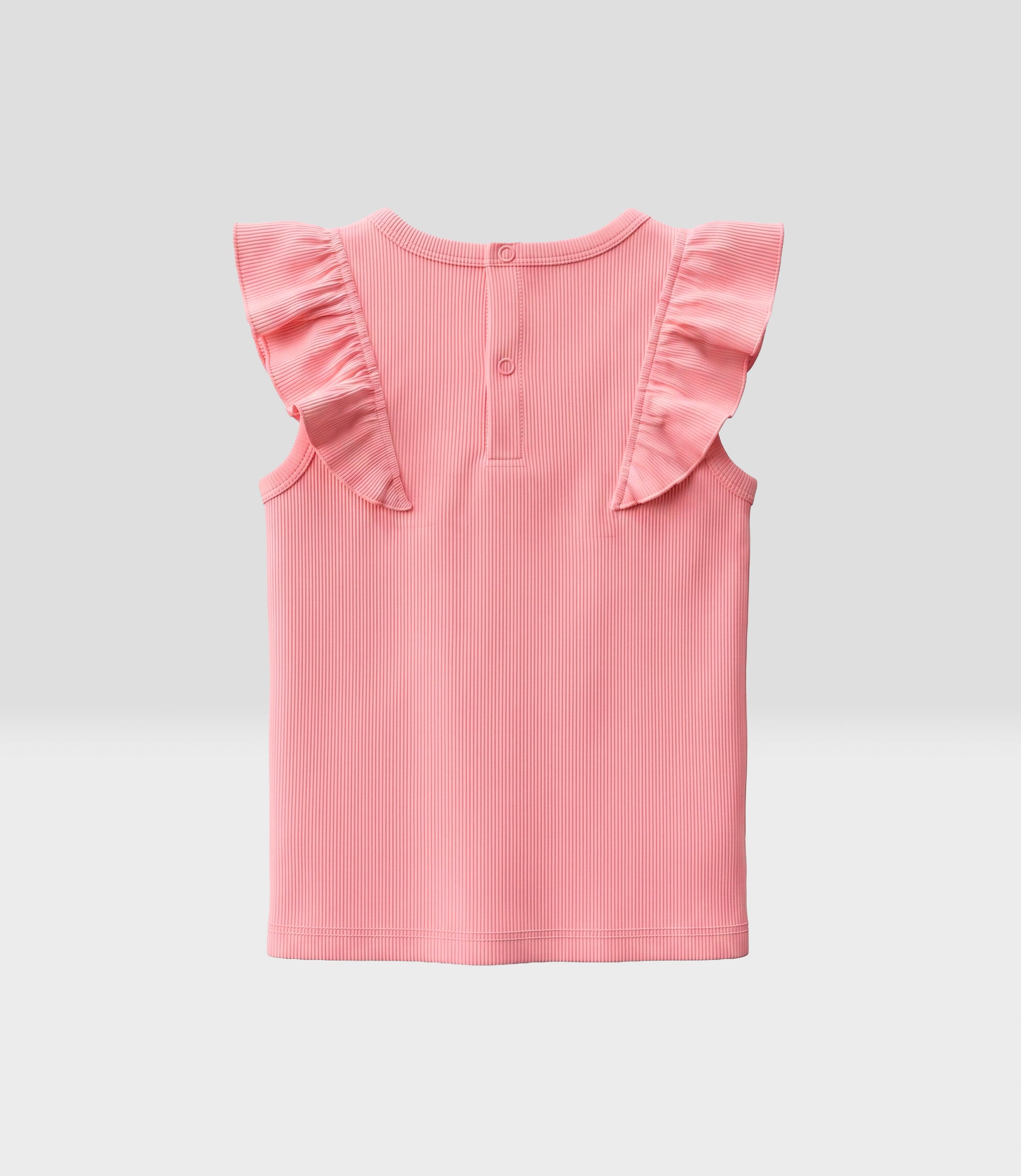 Polera niña acanalada 2 años / Coral