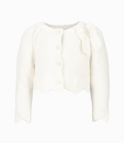 Chaleco niña tejido