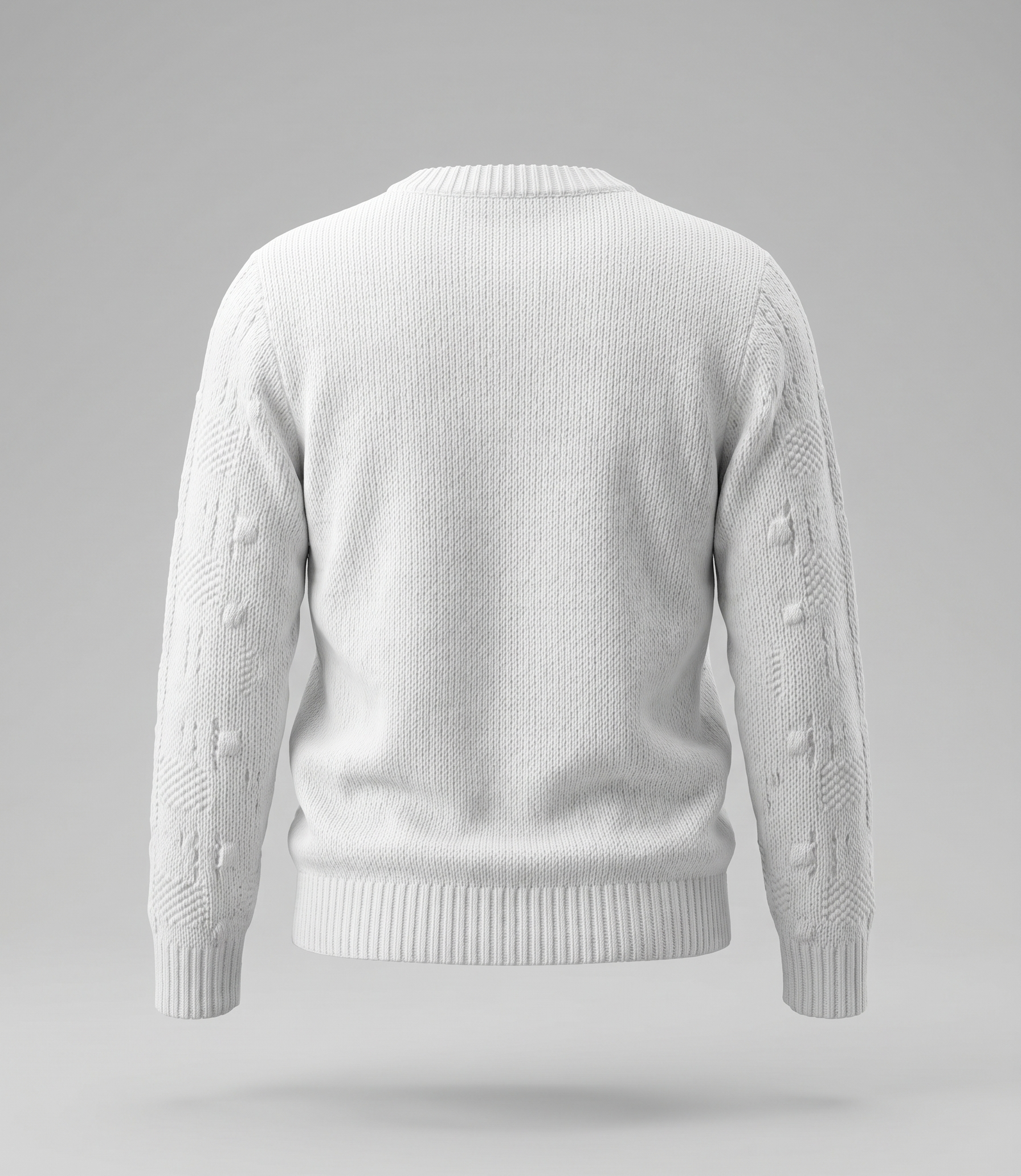 Chaleco niña cardigan con bordados 2 años / Crudo