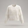 Chaleco niña cardigan con lazos