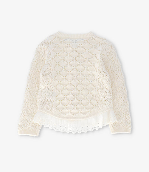 Chaleco niña con vuelos