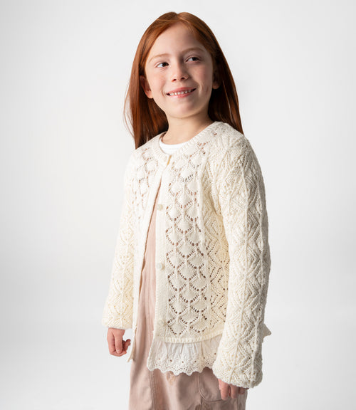 Chaleco niña con vuelos