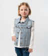 Chaqueta niña sin mangas