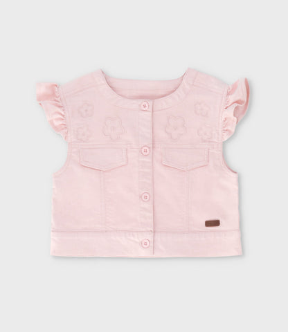 Chaqueta niña sin mangas