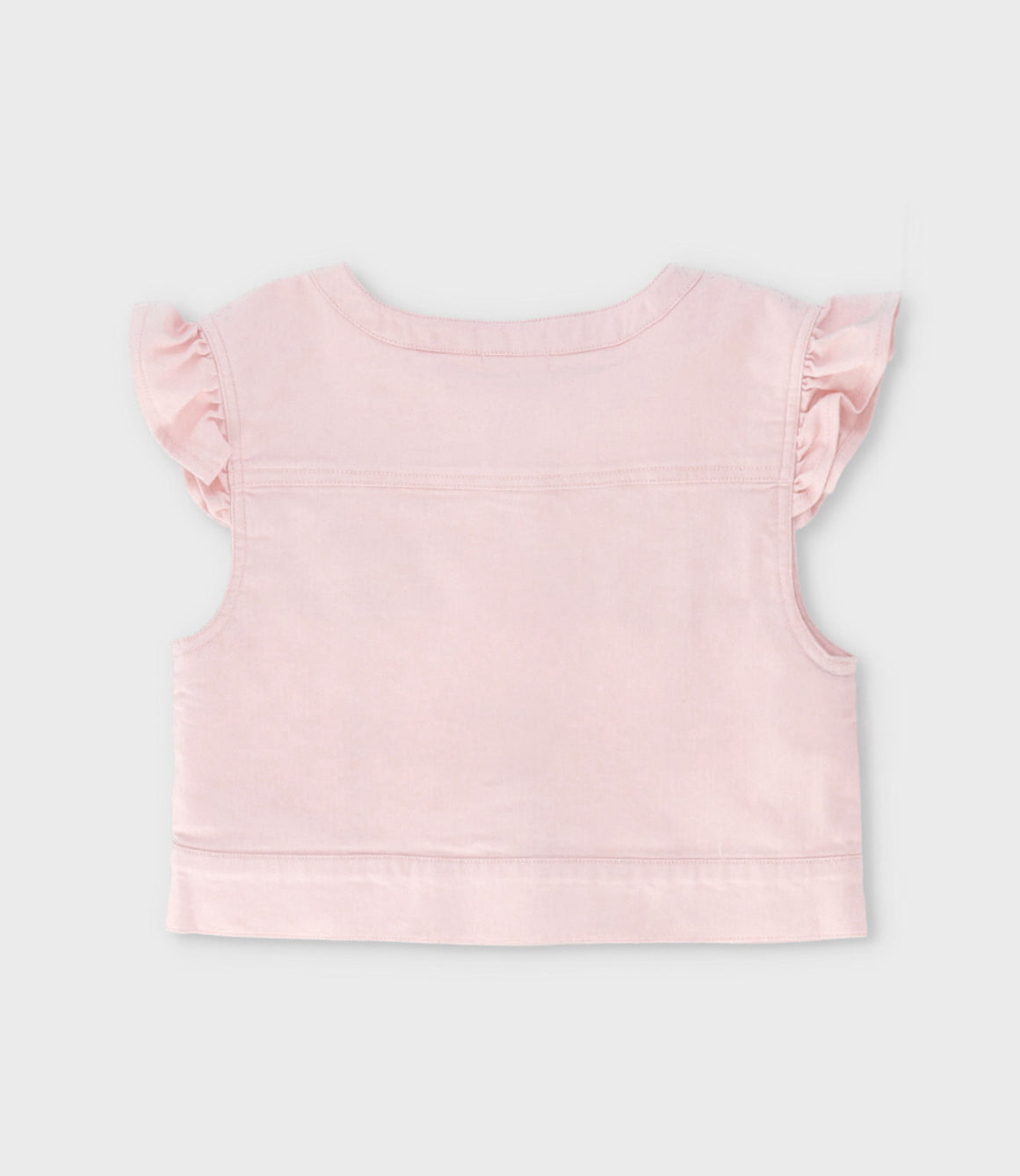 Chaqueta niña sin mangas 2 años / Rosado