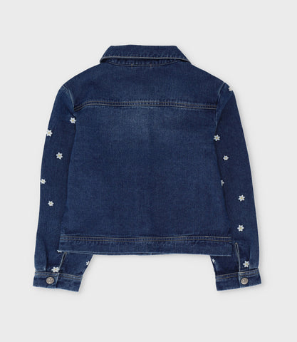 Chaqueta niña con flores