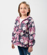 Chaqueta niña floreada
