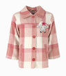 Chaqueta niña cuadrillé