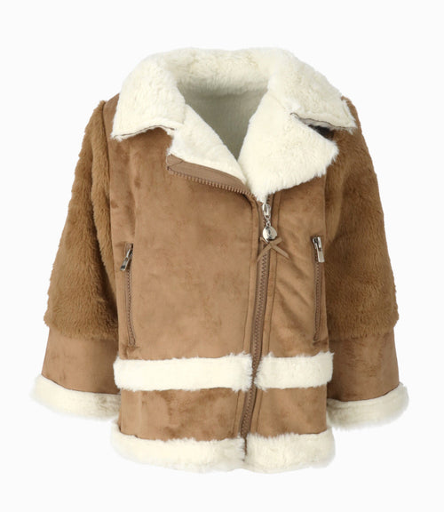 Chaqueta niña aviadora