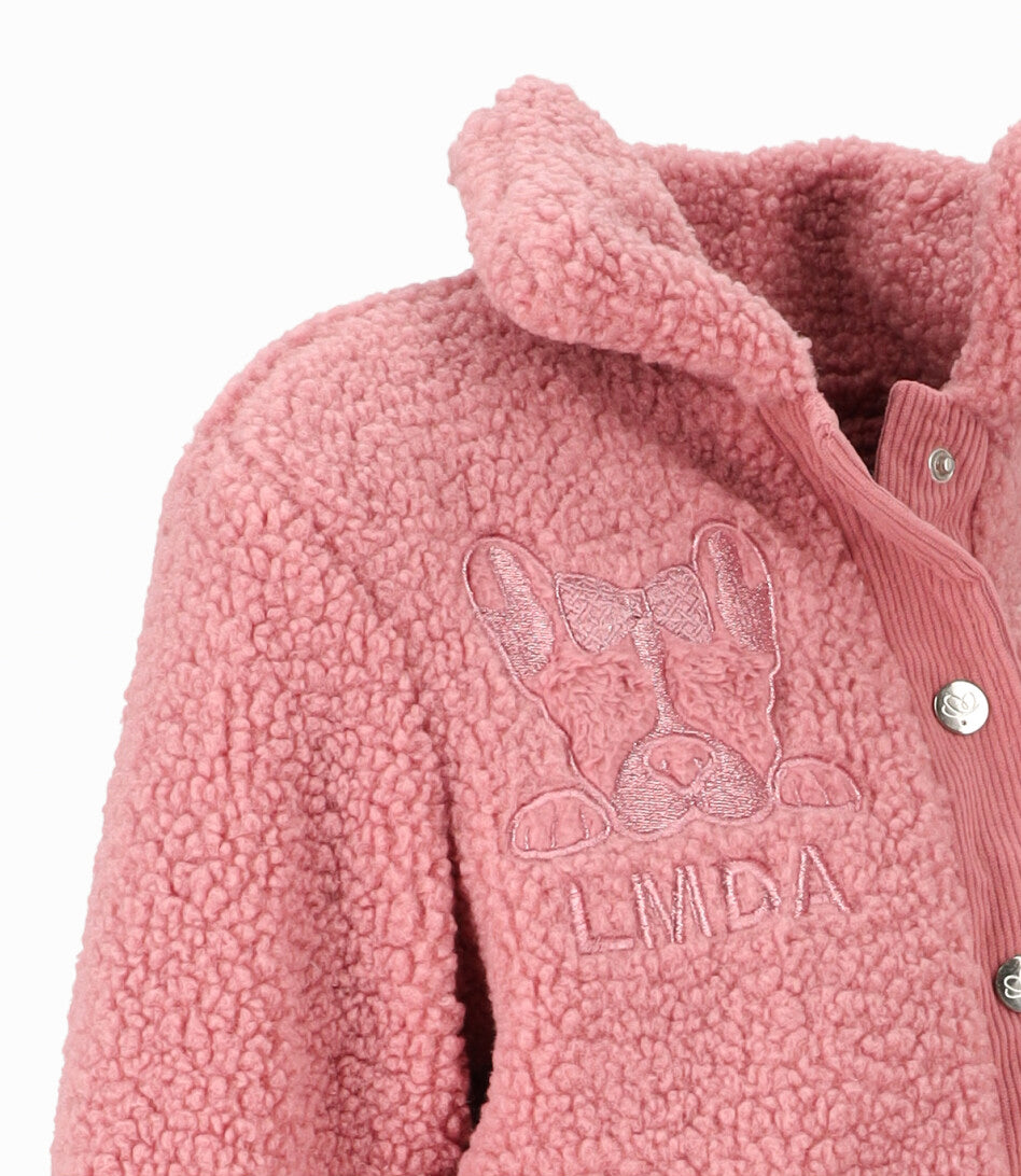 Chaqueta niña bomber 2 años / Coral