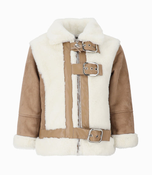 Chaqueta niña aviadora