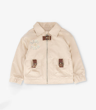 Chaqueta niña aviadora