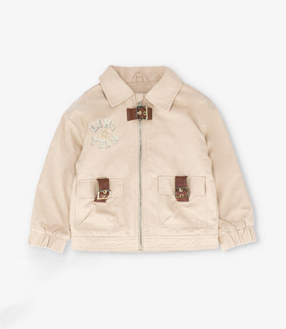 Chaqueta niña aviadora