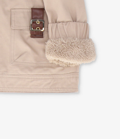 Chaqueta niña aviadora