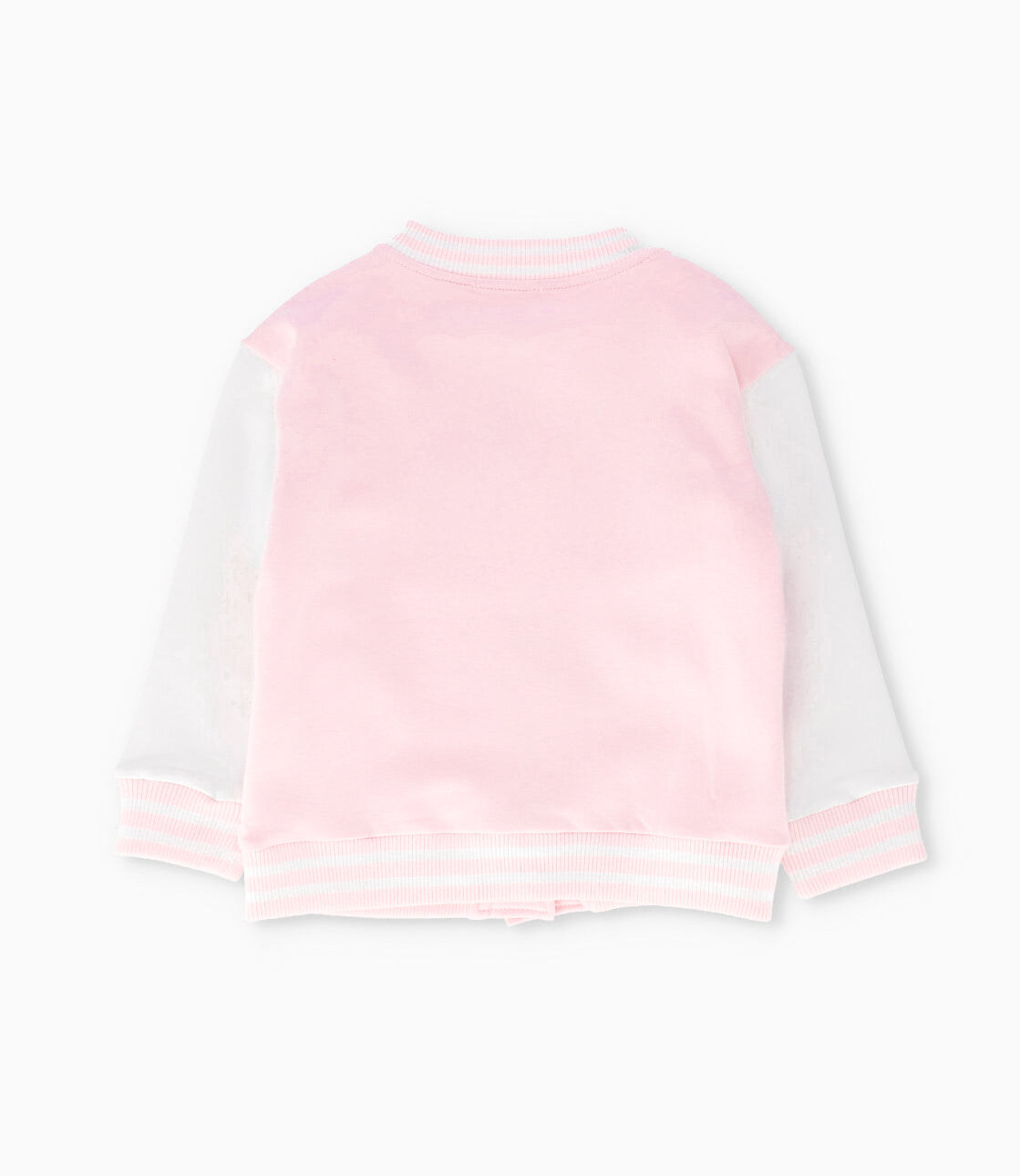 Chaqueta niña varsity con oso