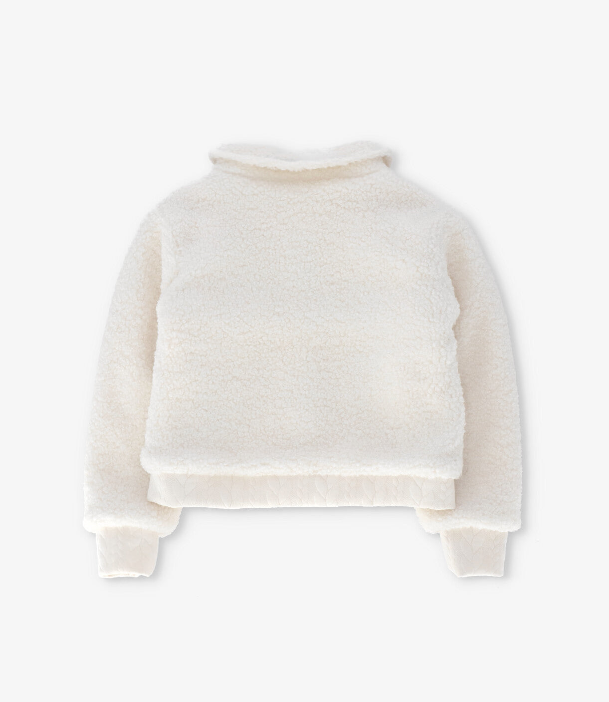 Chaqueta niña de sherpa 2 años / Crudo