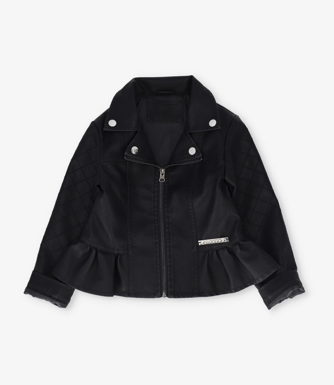Chaqueta niña biker 2 años / Negro