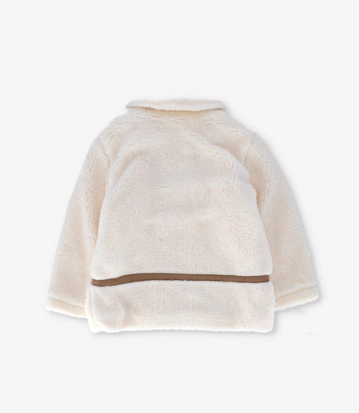 Chaqueta niña de sherpa 2 años / Crudo