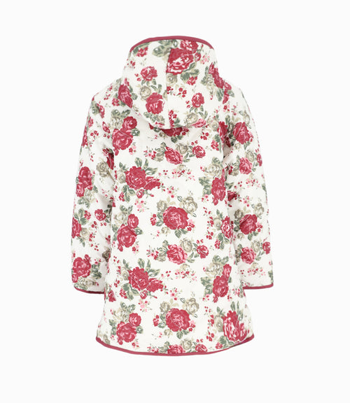 Parka Niña Floreada