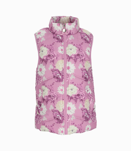 Parka niña reversible 2 años / Palo Rosa
