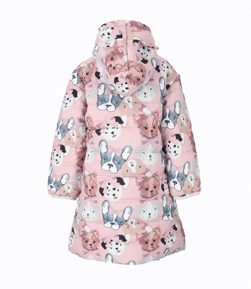 Parka niña con perrito