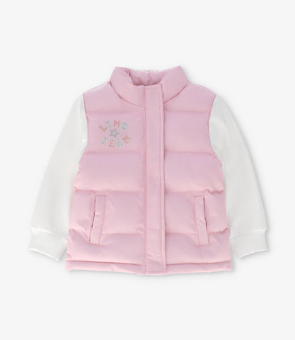 Parka niña acolchada