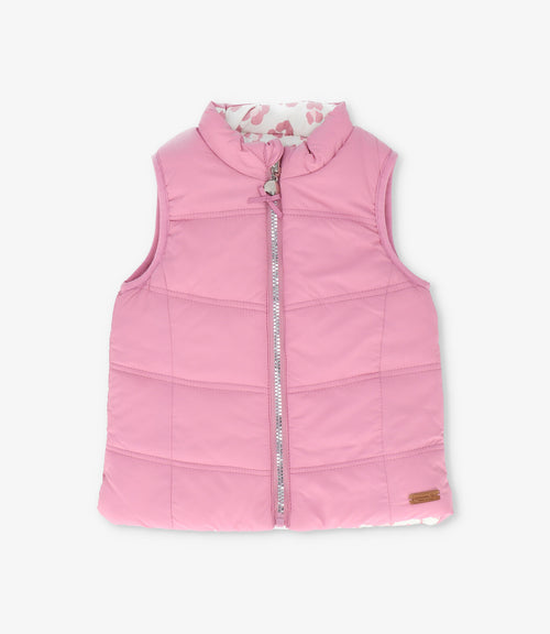 Parka niña reversible