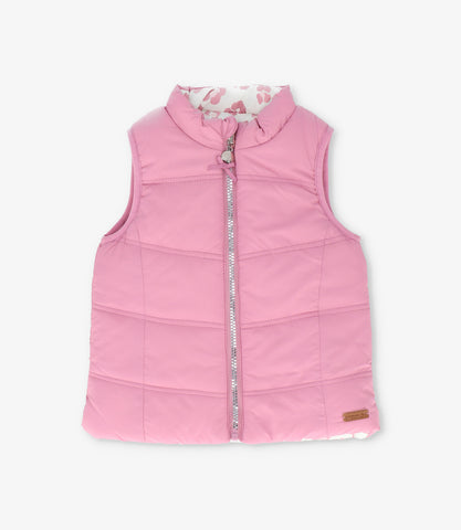 Parka niña reversible