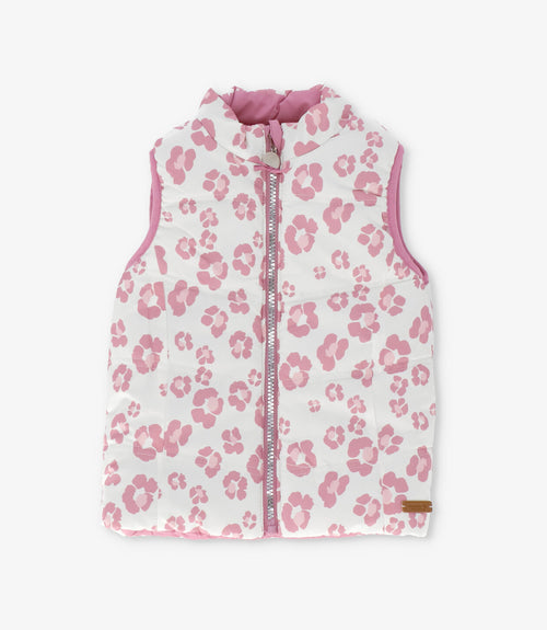 Parka niña reversible