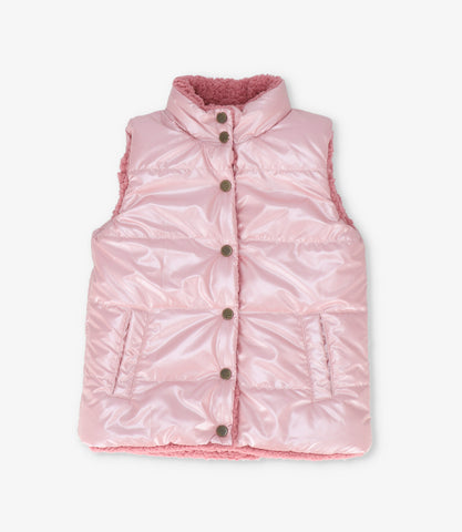 Parka niña reversible