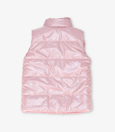 Parka niña reversible 2 años / Coral