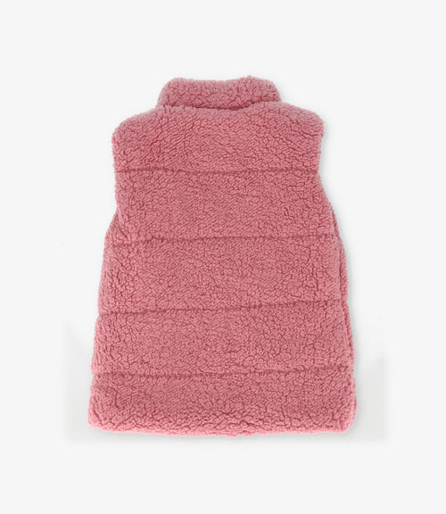 Parka niña reversible 2 años / Coral