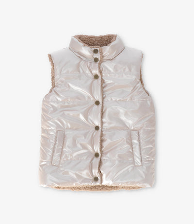 Parka niña reversible 2 años / Beige