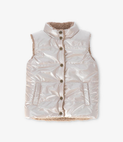 Parka niña reversible