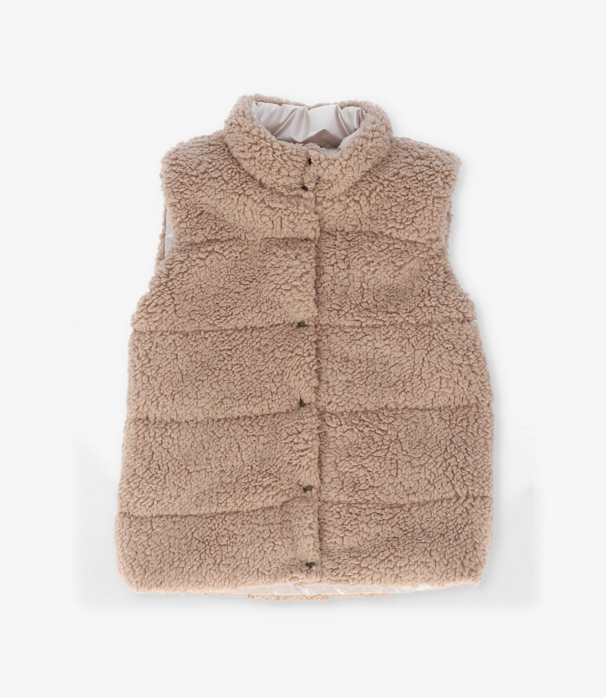 Parka niña reversible 2 años / Beige