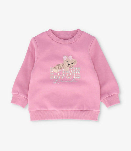 Polerón niña básico