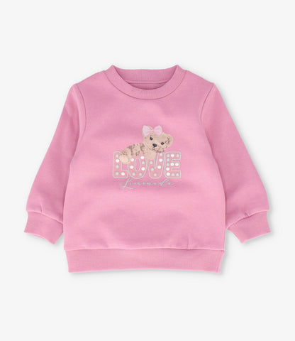 Polerón niña básico