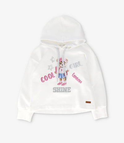 Polerón niña con oso