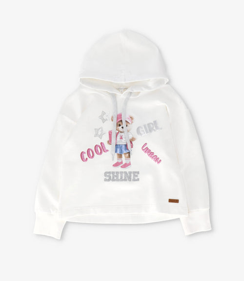 Polerón niña con oso