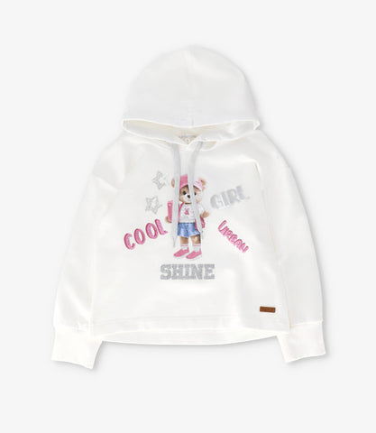 Polerón niña con oso