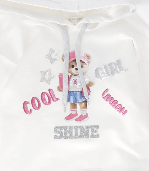 Polerón niña con oso