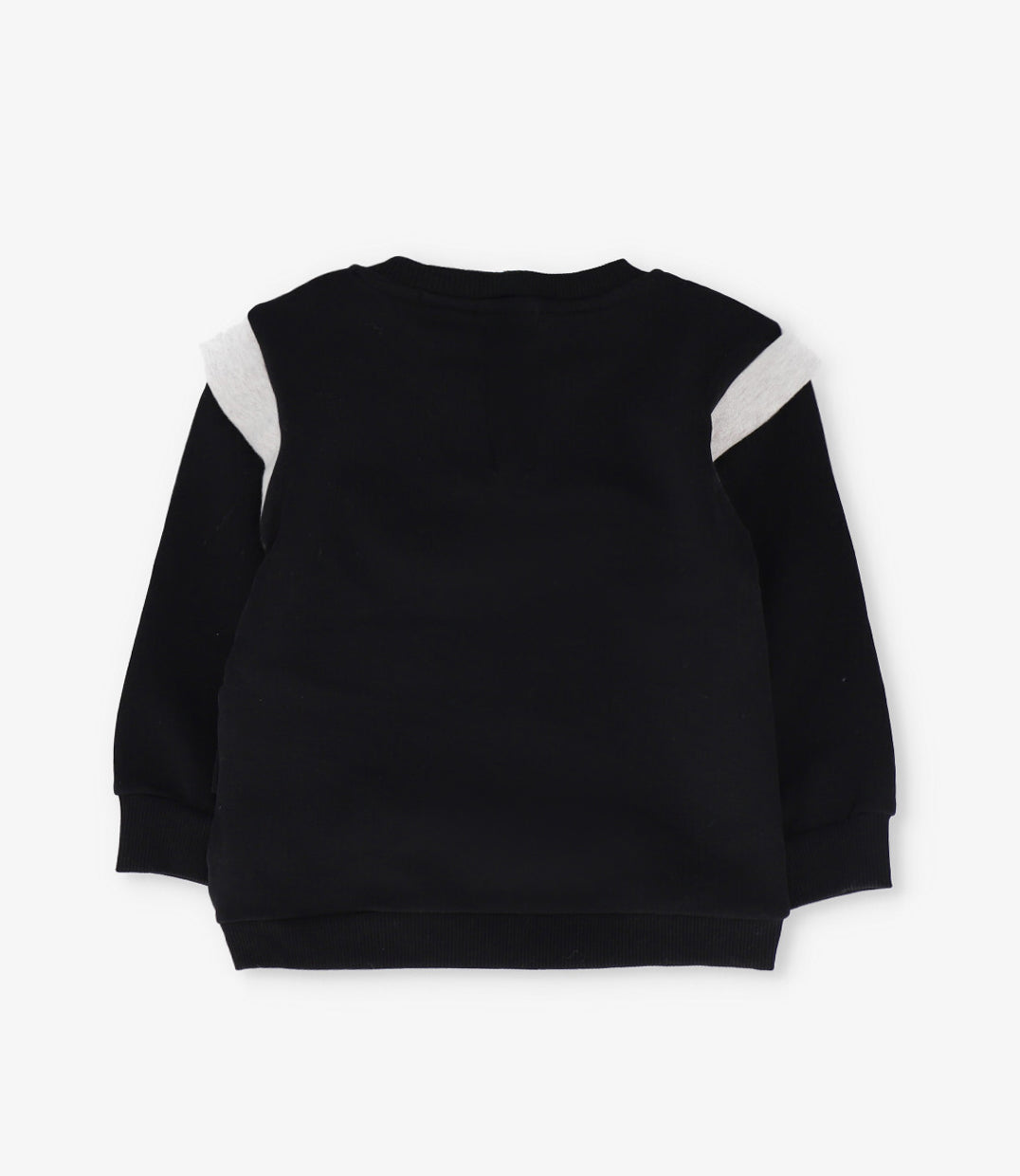 Polerón niña con gato 2 años / Negro