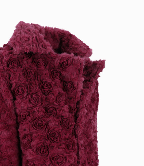 Abrigo Niña Con Flores