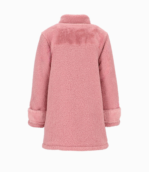 Abrigo Niña De Sherpa 2 años / Palo Rosa
