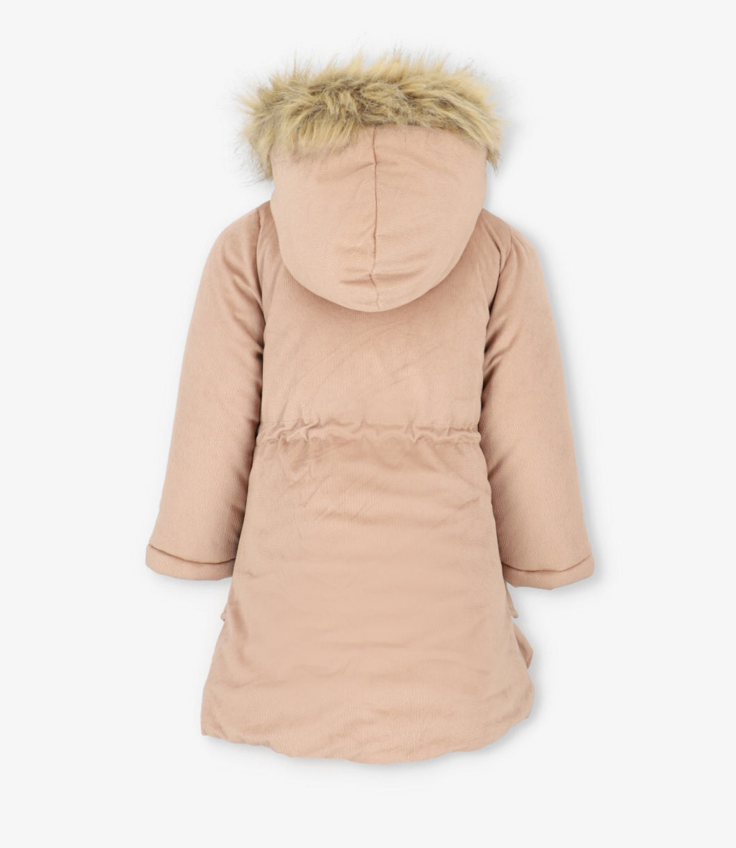 Abrigo niña de cotelé 2 años / Beige
