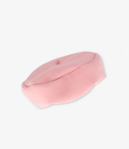 Abrigo niña con boina 2 años / Palo Rosa