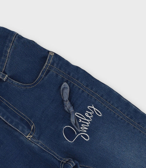 Jeans niña flare 2 años / Azul Marino