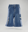 Jeans niña bicolor