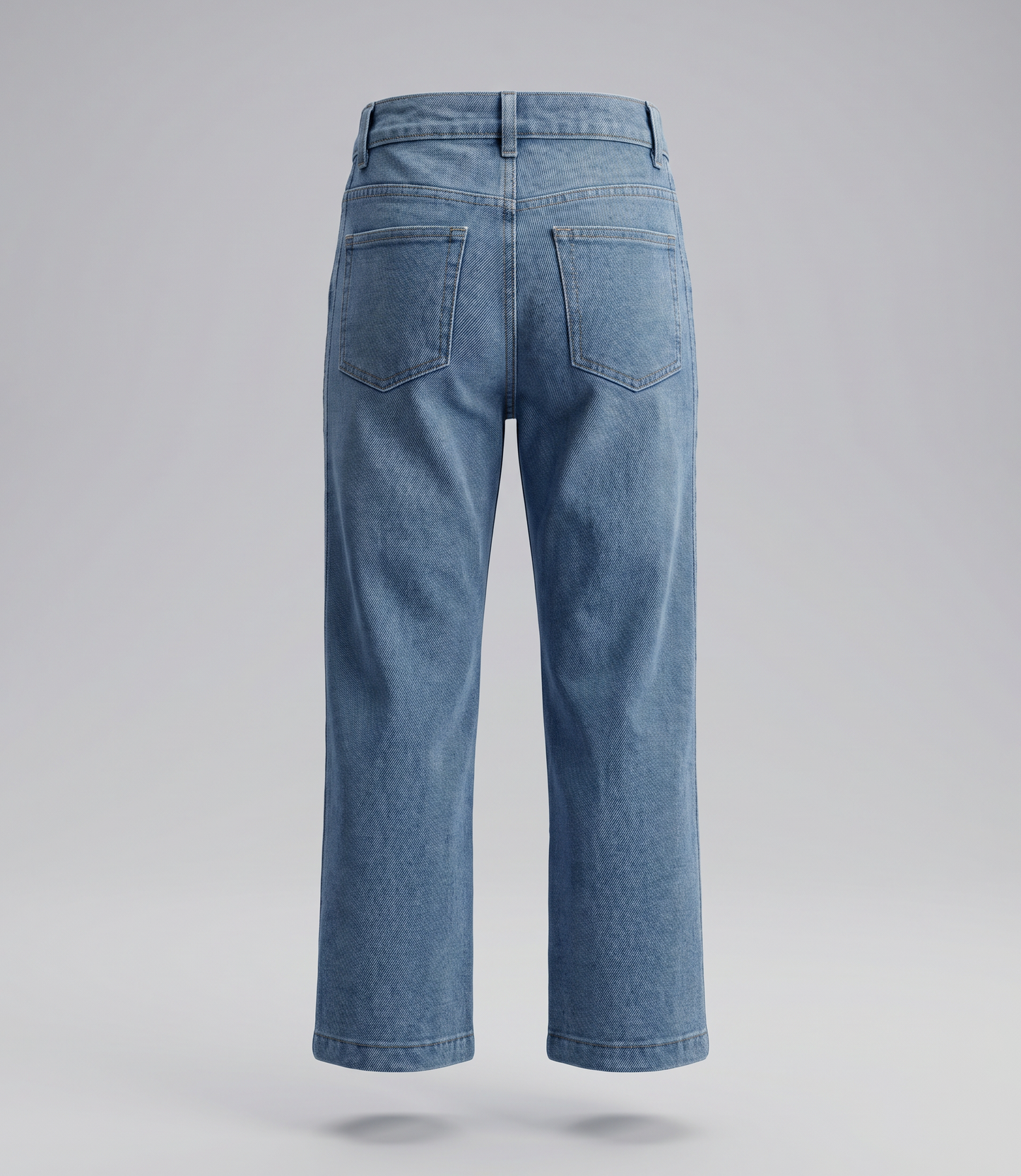 Jeans niña con brillos 2 años / Celeste