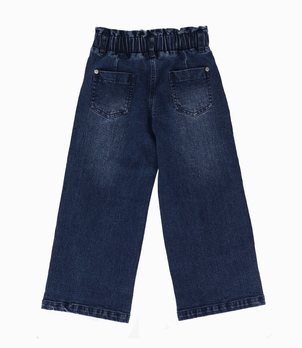 Jeans niña love 2 años / Azul Marino